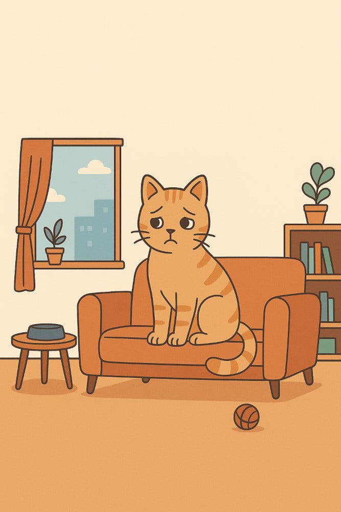 Pourquoi il ne faut pas laisser votre chat seul en appartement